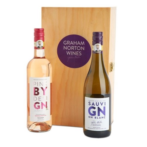 Graham Norton's Own Rose & Sauvignon Blanc in an Embossed Wooden Gift box (Copy)